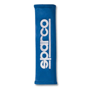 SPARCO 01090R3AZ Sparco Belt Pad 2In Alcantara Blue - 01090R3AZ