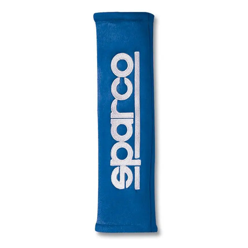 SPARCO 01090R3AZ Sparco Belt Pad 2In Alcantara Blue - 01090R3AZ