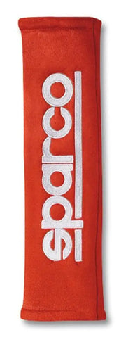 Sparco Belt Pad 2In Alcantara Red - 01090R3RS