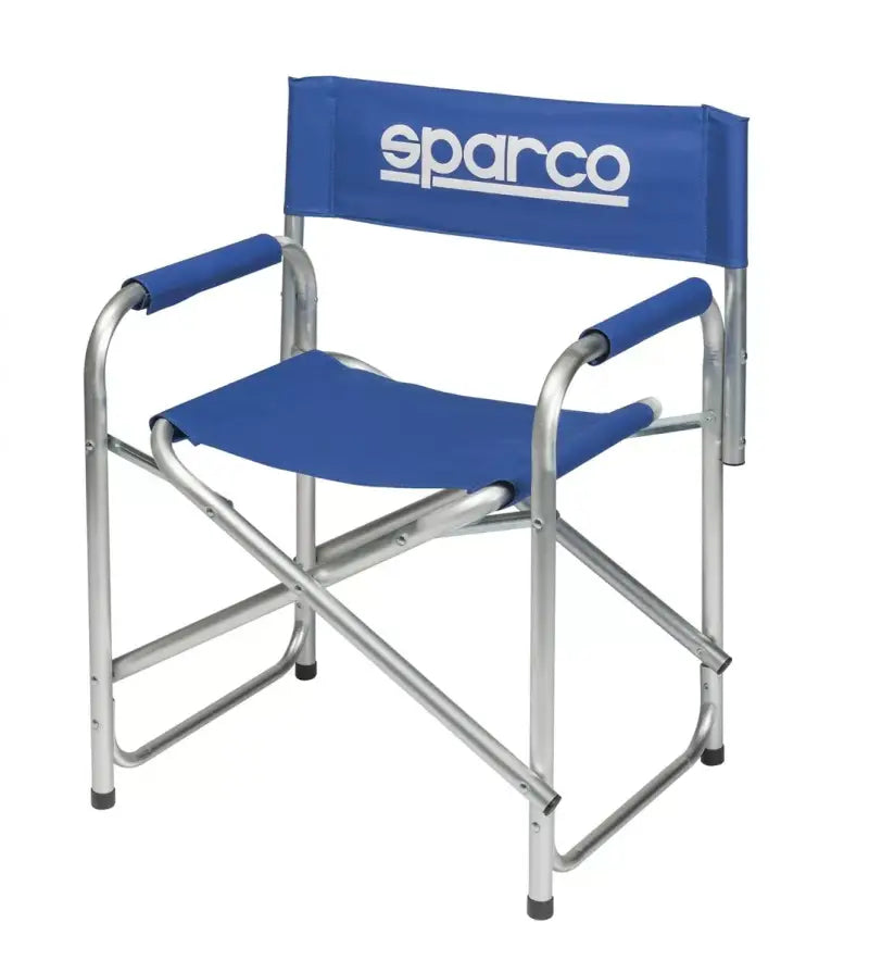 Sparco Directors Chair - Blue - 0990058 - Interior Accessories