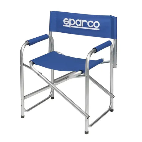 Sparco Directors Chair - Blue - 0990058 - Interior Accessories
