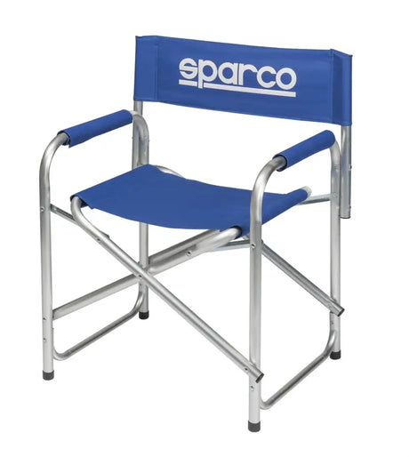 Sparco Directors Chair - Blue - 0990058 - Interior Accessories