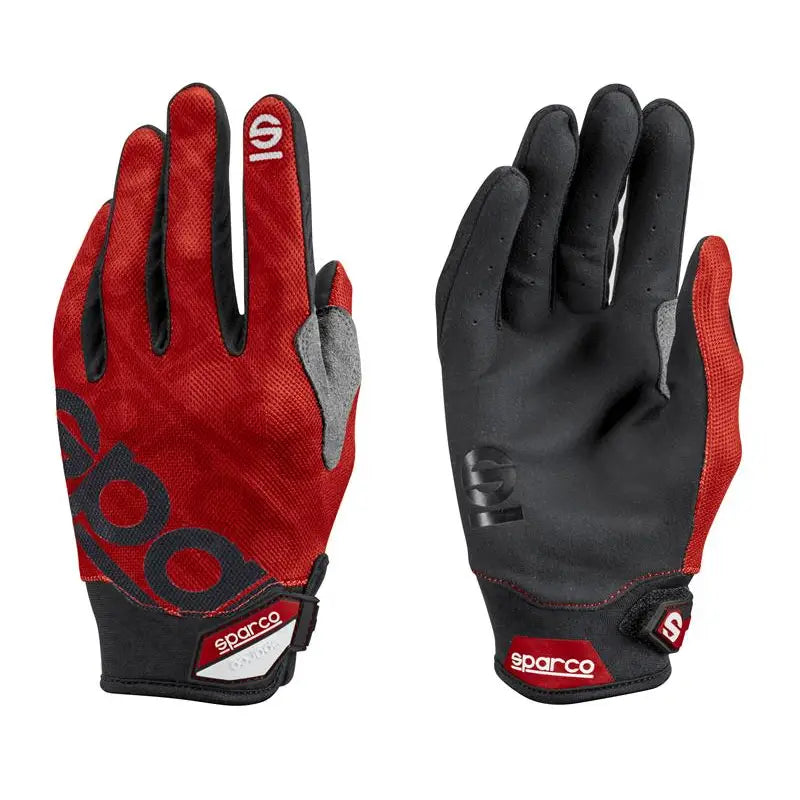 SPARCO 002093NR3L Sparco Glove Meca 3 Lrg Black - 002093NR3L