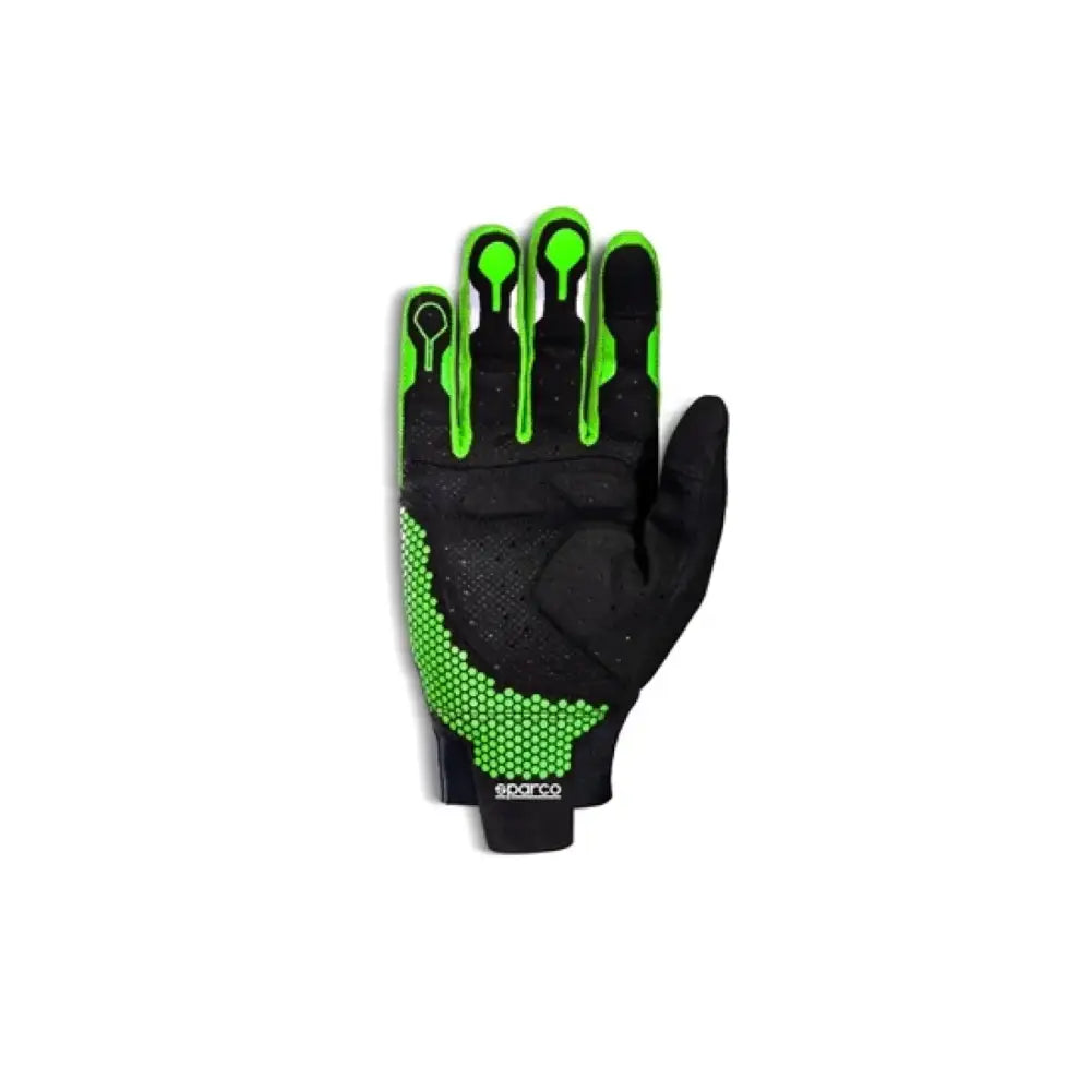 Sparco Gloves Hypergrip + 09 Black/Green - Truck & Automotive