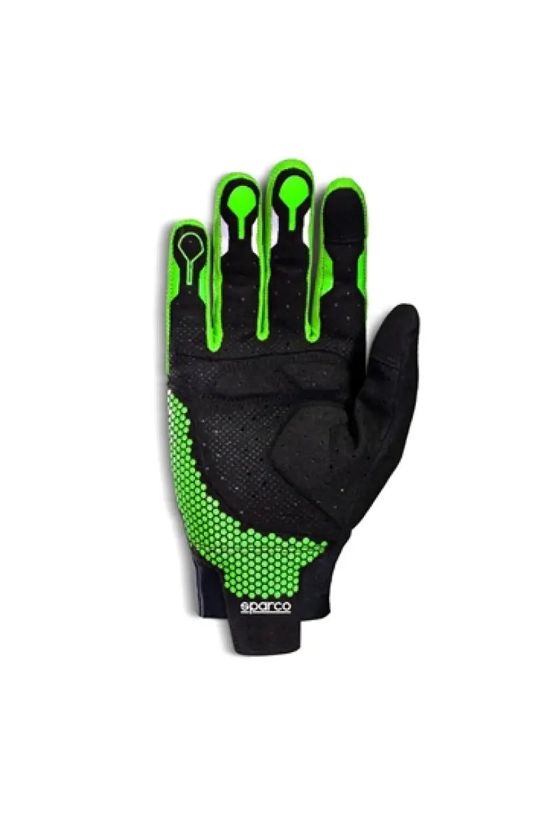 Sparco Gloves Hypergrip + 09 Black/Green - Truck & Automotive