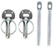 Sparco Hood Pin Silver - 01606S