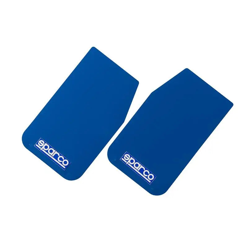 Sparco Mud Flap Pair Blue - 03791AZ