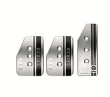 Sparco Pedal Set Settanta Short Silver - 037879IT01