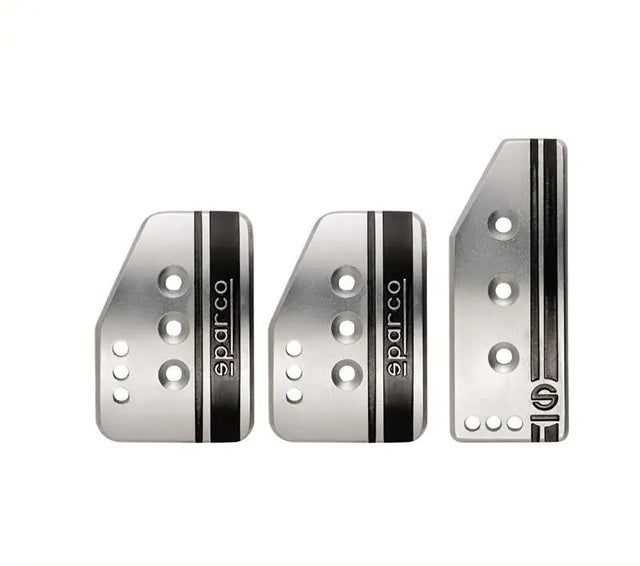 Sparco Pedal Set Settanta Short Silver - 037879IT01