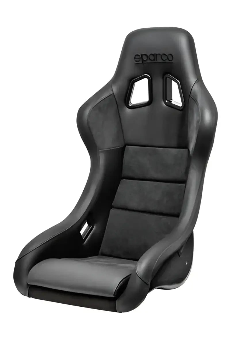 Black sparco seat QRT-C Performance Carbon Black/Black for racing car comfort