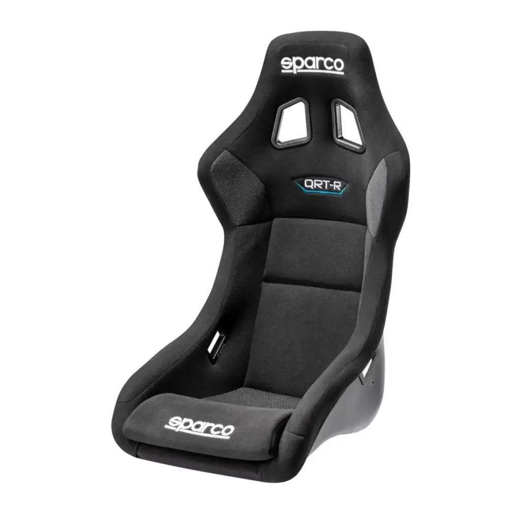 Sparco Seat QRT-R 2019 Black racing seat for performance and comfort, must use Side Mount 600QRT.