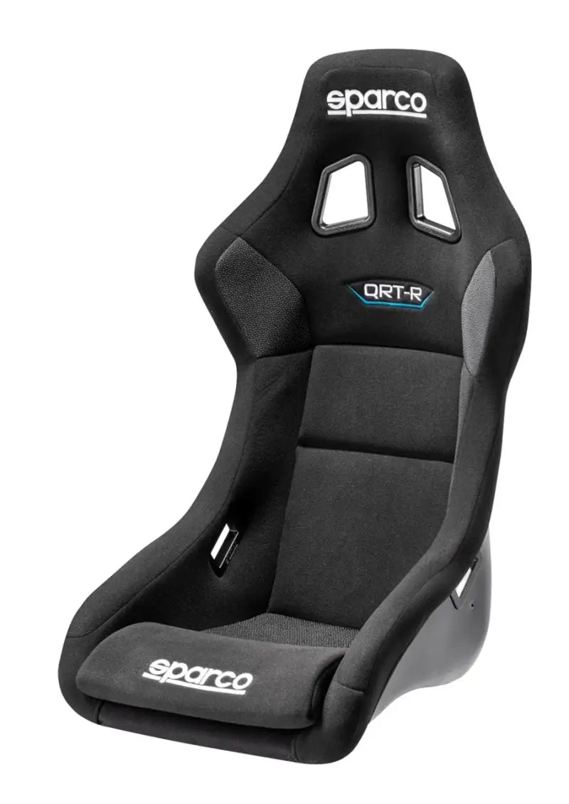Sparco Seat QRT-R 2019 Black racing seat for performance and comfort, must use Side Mount 600QRT.
