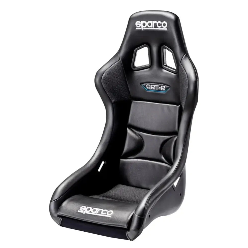 Sparco Seat QRT-R 2019 Vinyl Blk (Must Use Side Mount 600QRT) - 008012RNRSKY - Safety