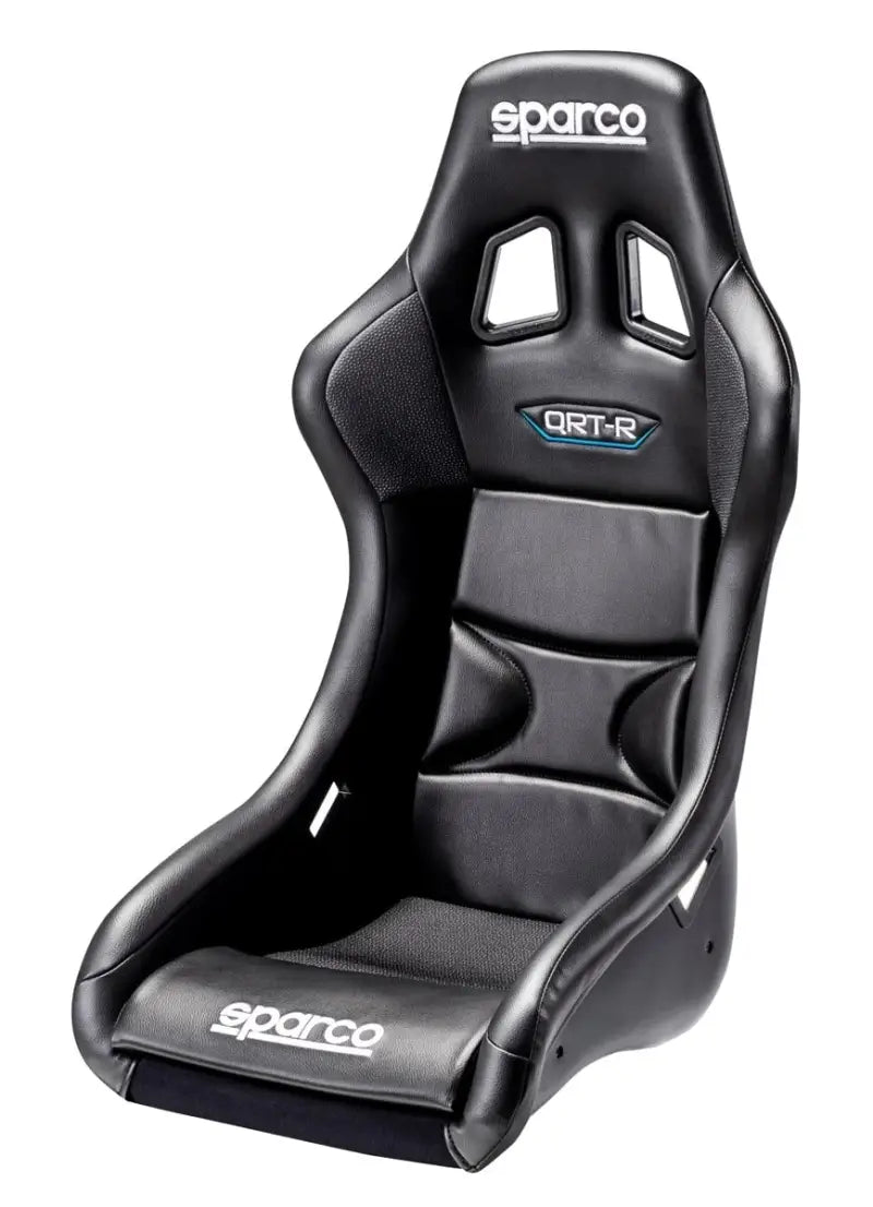 Sparco Seat QRT-R 2019 Vinyl Blk (Must Use Side Mount 600QRT) - 008012RNRSKY - Safety