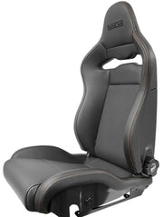 Sparco Seat SPX Special Edition Black/Red w/ Matte Carbon Shell - Left - 00974ZMTNRRSSX