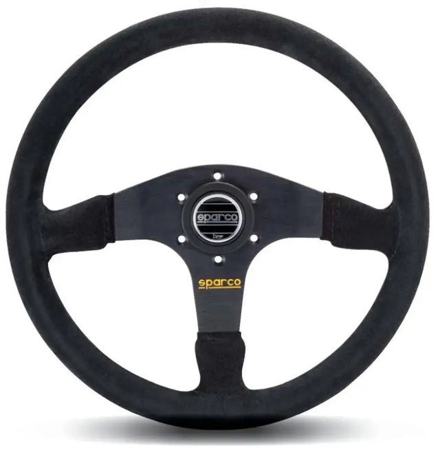 Sparco Strwhl 375 Suede Black - 015R375PSN