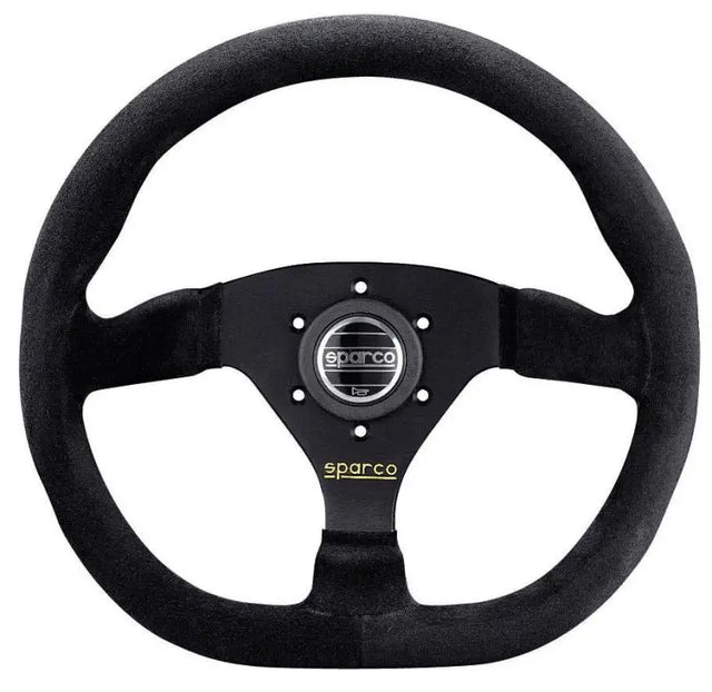 Sparco Strwhl L360 Ring Suede Black - 015TRGS1TUV