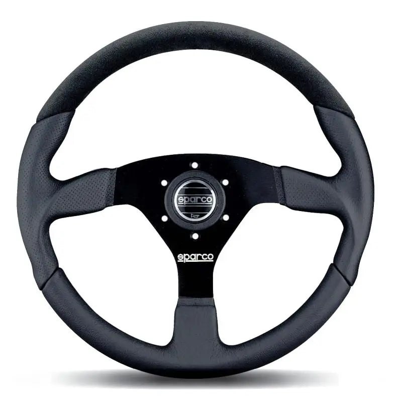 SPARCO 015TL522TUV Sparco Strwhl L505 Lap 5 Blk/Blk/Blk - 015TL522TUV