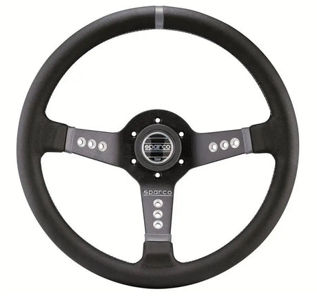 Sparco Strwhl L777 Leather Black - 015L800PL