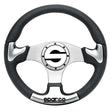 Sparco Strwhl P 222 Silver - 015THPUGR345
