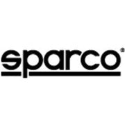 Sparco logo on Sparco Suit Competition 62 Black/Gry for race suit competition