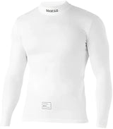 White long-sleeved sparco undershirt rw4 for comfortable everyday wear