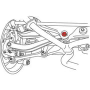 SPC Performance 00-09 Subaru Impreza / Legacy / Outback Rear Toe Kit (SINGLE ARM-REQUIRES 2) - Truck & Automotive