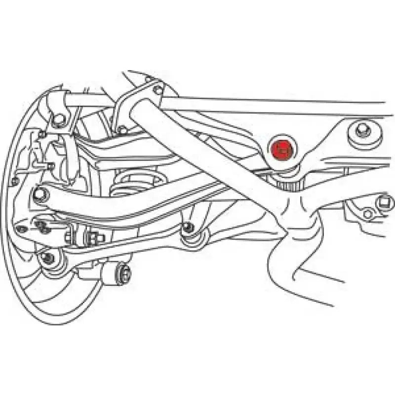 SPC Performance 00-09 Subaru Impreza / Legacy / Outback Rear Toe Kit (SINGLE ARM-REQUIRES 2) - Truck & Automotive