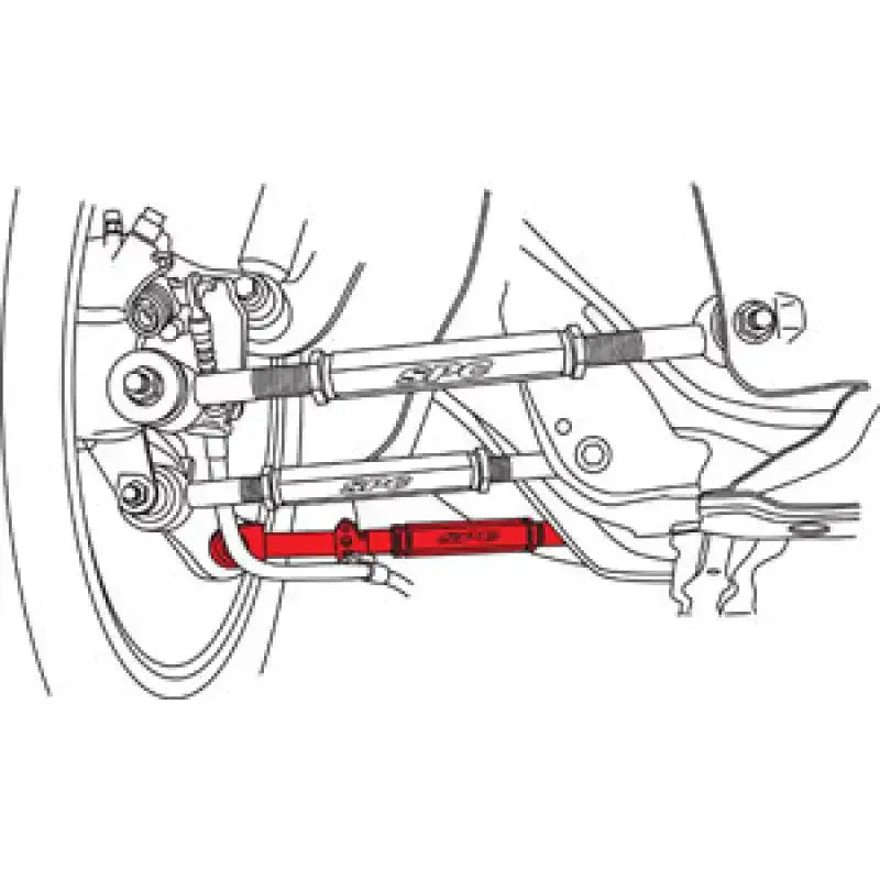 SPC Performance 04-08 Acura TL / TSX Lower Setback Control Arm - 67292