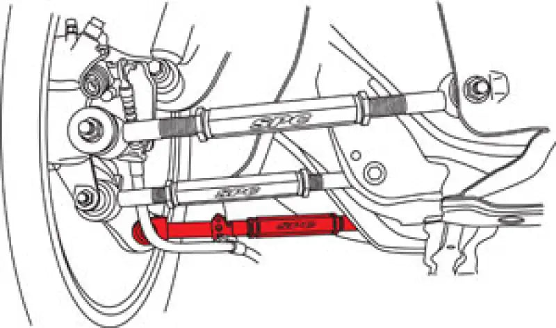 SPC Performance 04-08 Acura TL / TSX Lower Setback Control Arm - 67292
