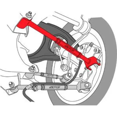 SPC Performance 67545 SPC Performance 08-10 Honda Accord/09-10 Acura TSX/TL Rear Adjustable Camber Arm