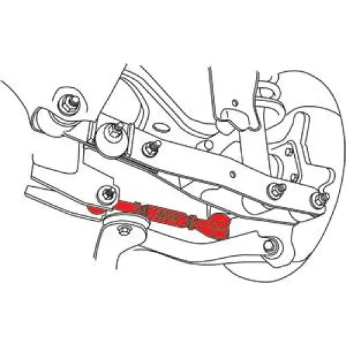 SPC Performance 67655 SPC Performance 08-16 Subaru Impreza / 13-20 & 2022+ BRZ/Toyota 86 Rear Adjustable Toe Arm - Each - 67655