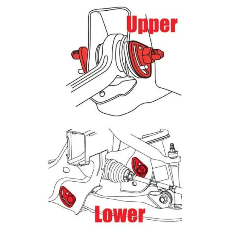 SPC Performance 11+ Chevy/GMC 2500HD / 3500HD Upper Camber/Caster Kit - 86376