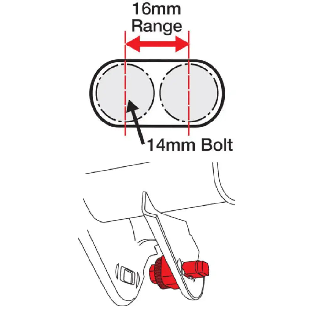 SPC Performance 14x16mm Slot Punch Tool - 74920