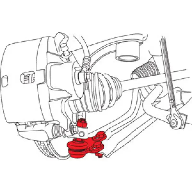 SPC Performance 2016+ Honda Civic Replacement Lower Ball Joint (Does Not Fit Civic Type R) - 12715