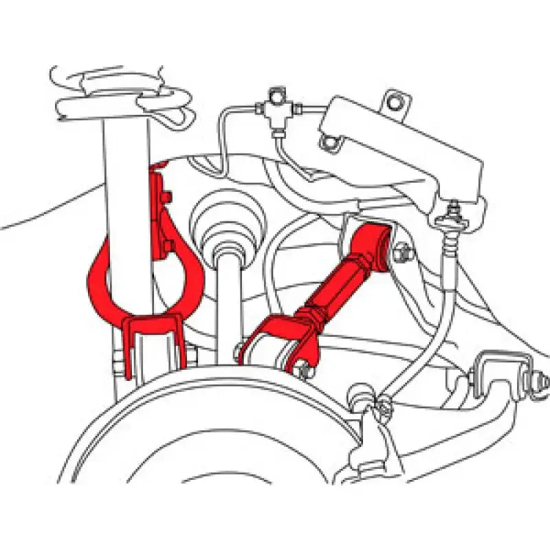 SPC Performance 89-94 Nissan 240SX/90-96 300ZX Rear Adjustable Control Arms - 67765