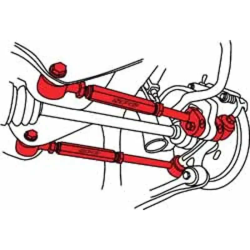 SPC Performance 93-07 Subaru Impreza (All) Rear EZ Arm XR Adjustable Control Arms - 67640