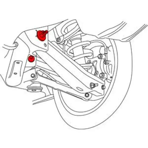 SPC Performance 87430 SPC Performance Camaro Rear Camber/Toe Adjustment Kit - 87430