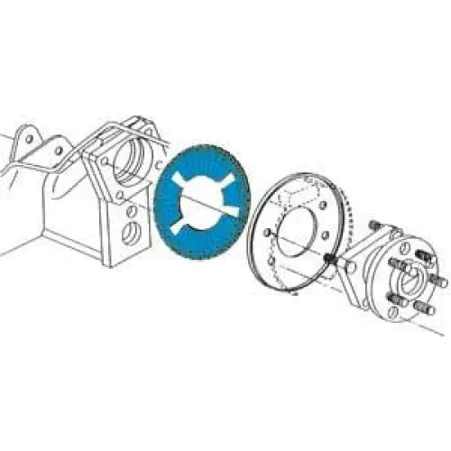 SPC Performance 75200 SPC Performance EZ Shim Dual Angle Camber/Toe Shim (Blue) - 75200