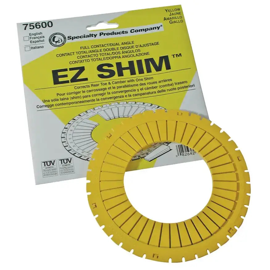 SPC Performance EZ Shim Dual Angle Camber/Toe Shim (Yellow) - 75600