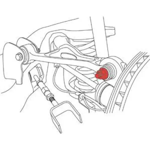SPC Performance 84130 SPC Performance Ford 10+ Taurus / 01+ Explorer Rear Camber Kit - 84130