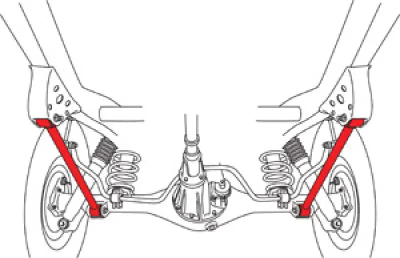SPC Performance Toyota Lower Control Arms - 25955