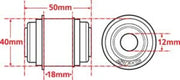 SPC Performance X Axis Sealed Flex Joint for Mustang Cobra - 15645