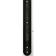 Black end cap for SPDE Phoenix USA Tow Rax with mounting holes on metal track