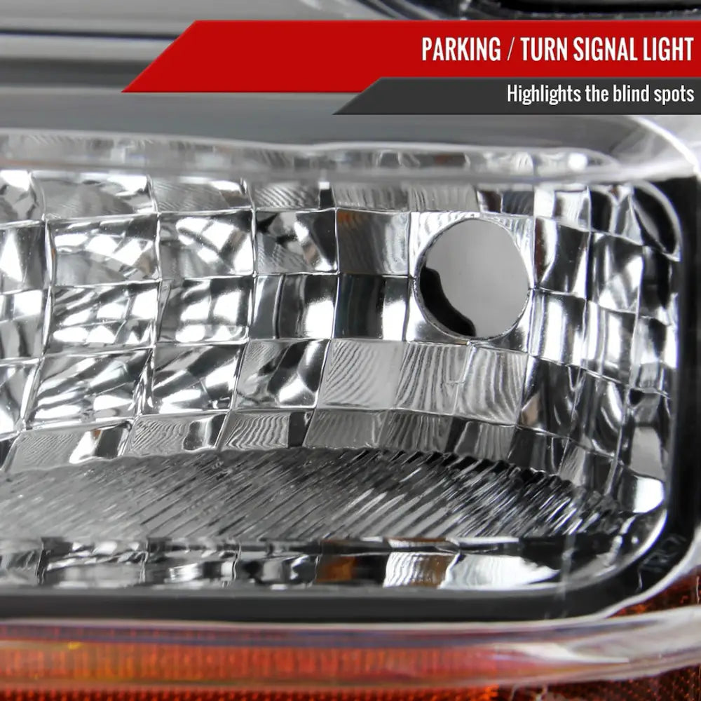 Spec-D Tunin 2LH-F25008-RS Headlight Assembly - Chrome
