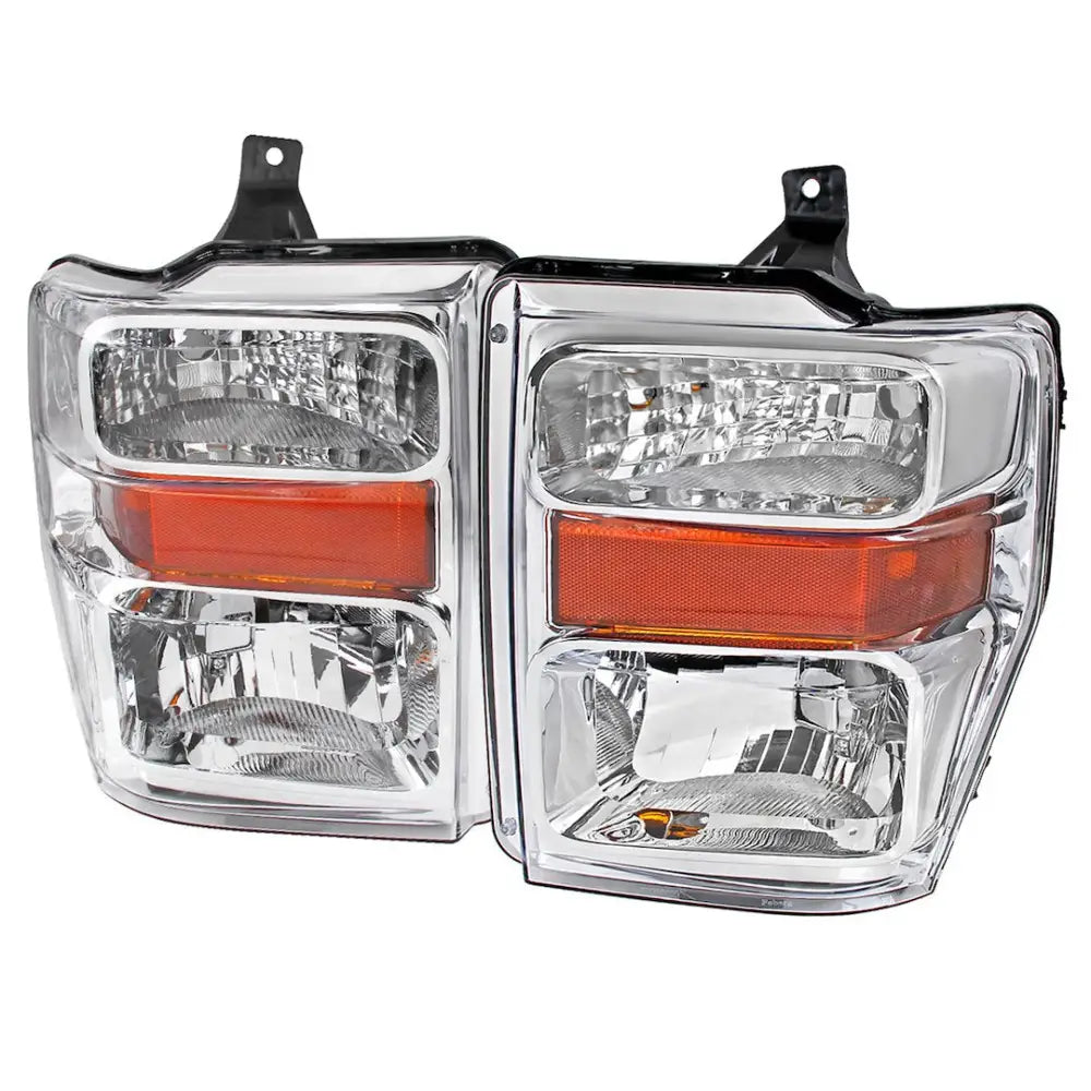 Spec-D Tunin 2LH-F25008-RS Headlight Assembly - Chrome