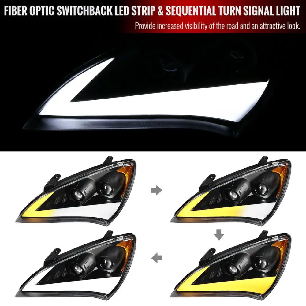 Spec-D Tunin 2LHP-Gens210JM-OZ Headlight Assembly