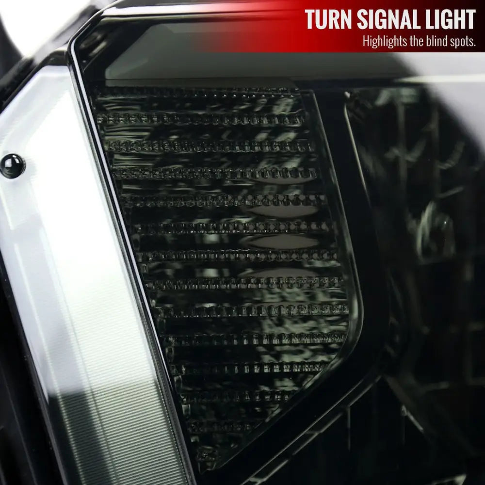 Spec-D Tunin Features Fiber Optic LED Bars Headlight Assembly 2LH-TUN14G-G3-GO - Chrome OE Headlights Bar