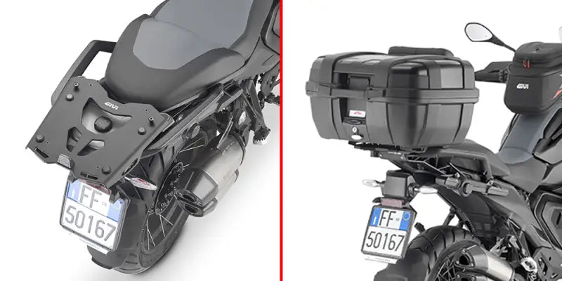 Specific Rear Rack Monokey Black Bmw