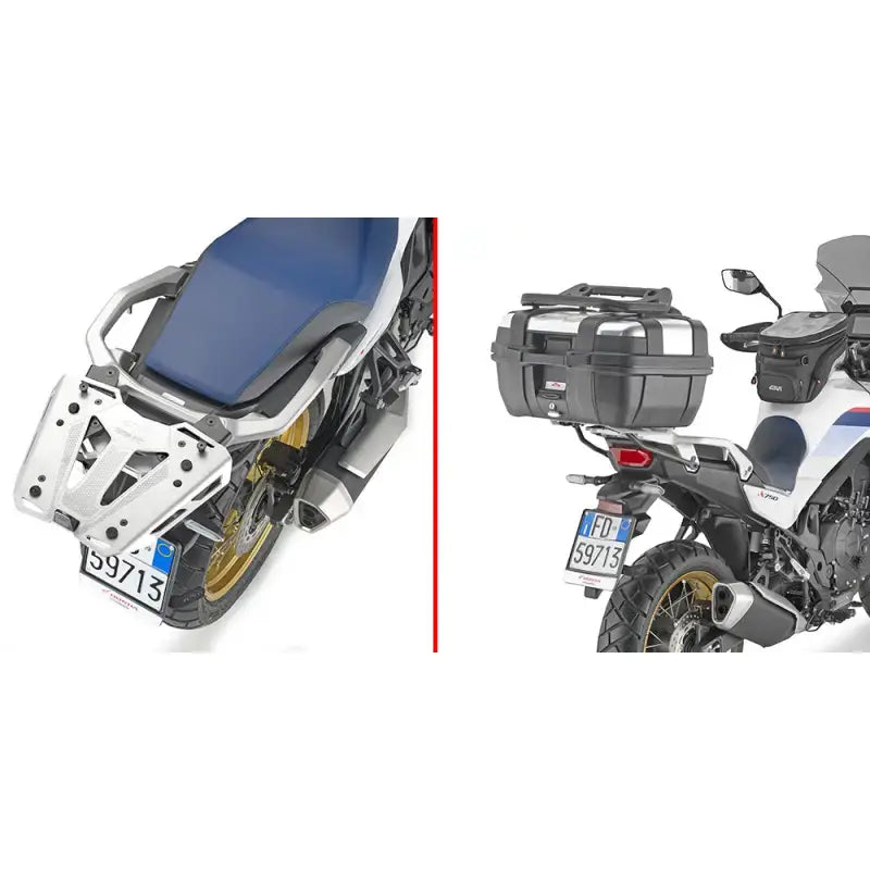 Specific Rear Rack Monolock/Monokey Aluminium Hon - GIVI